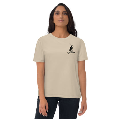 Unisex Organic Cotton T-Shirt - Eco-Friendly Minimalist Sustainable Tee 'Spontaneity'