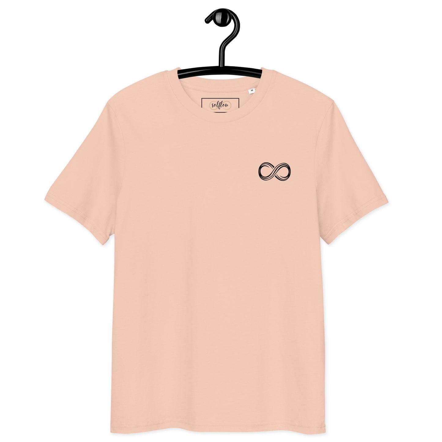 Unisex Organic Cotton T-Shirt - Eco-Friendly Minimalist Sustainable Tee 'Meditation Club Department'