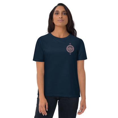 Unisex Organic Cotton T-Shirt - Eco-Friendly Minimalist Sustainable Tee 'Love Yoga Society'