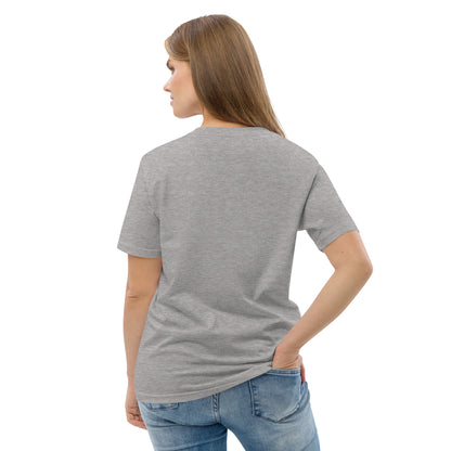 Unisex Organic Cotton T-Shirt - Eco-Friendly Minimalist Sustainable Tee 'Ignite Joy'