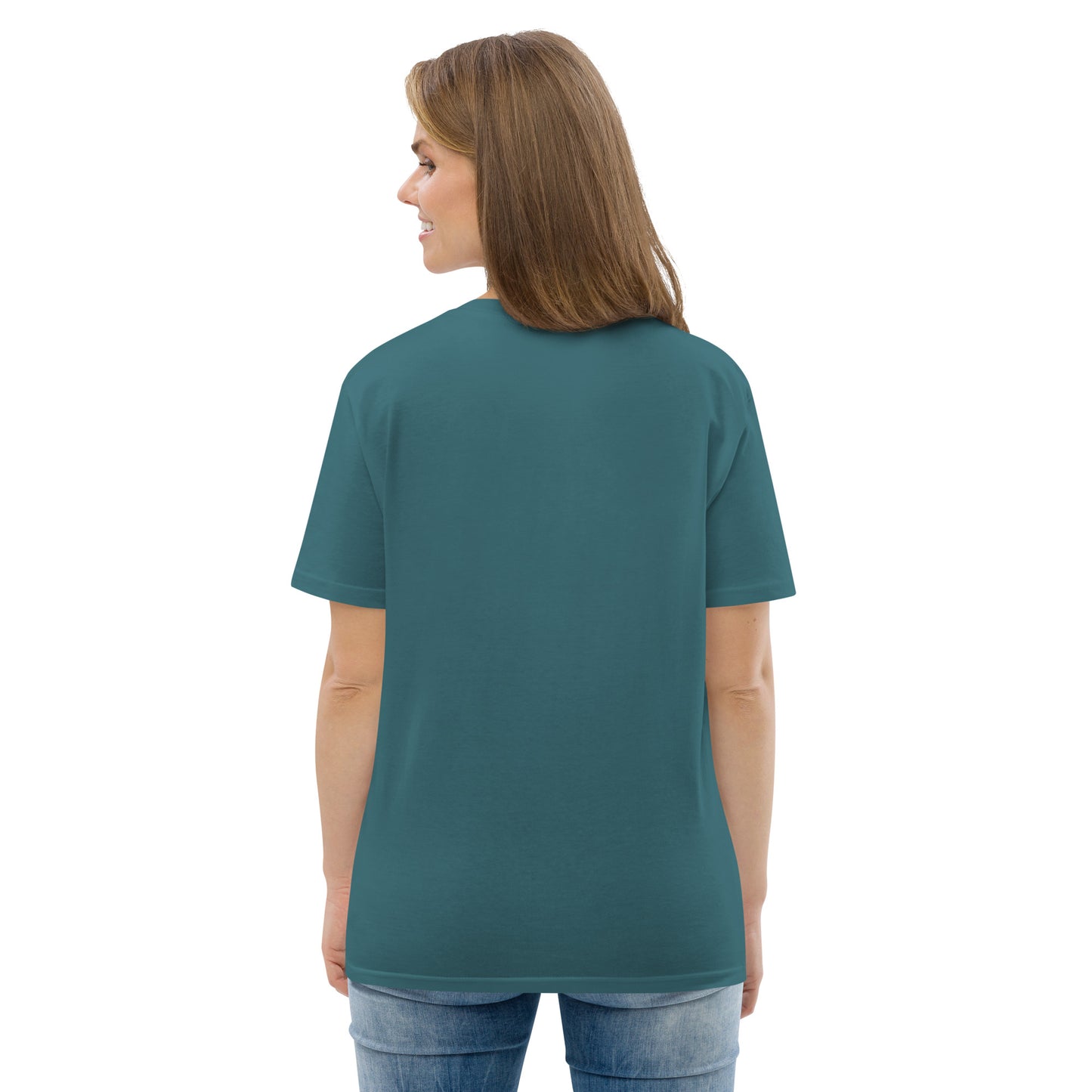 Unisex Organic Cotton T-Shirt - Eco-Friendly Minimalist Sustainable Tee 'Breath in Breath Out'