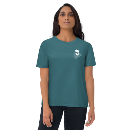 Unisex Organic Cotton T-Shirt - Eco-Friendly Minimalist Sustainable Tee 'Self Acceptance'