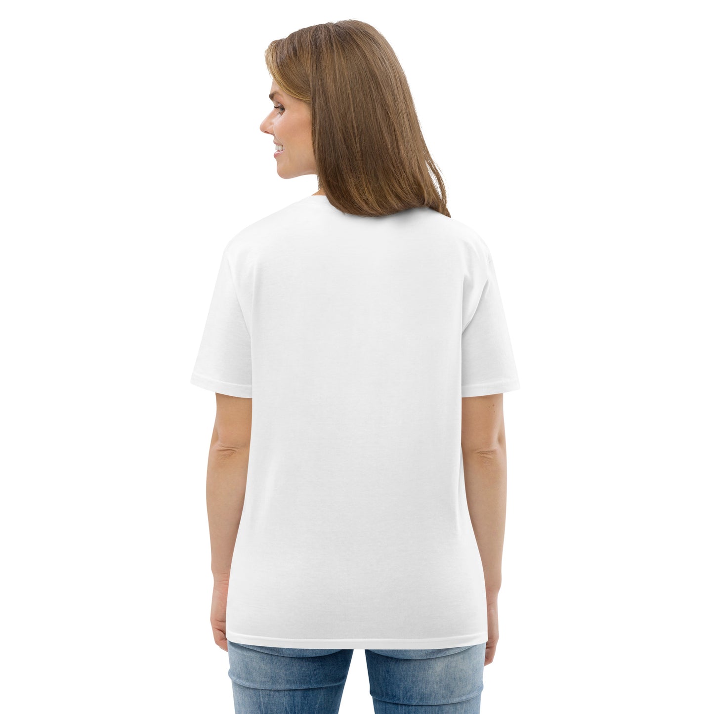 Unisex Organic Cotton T-Shirt - Eco-Friendly Minimalist Sustainable Tee 'Space Cadet'