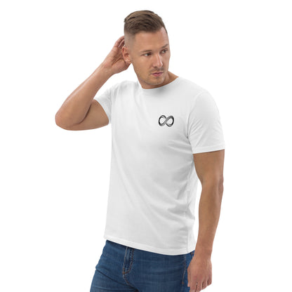 Unisex Organic Cotton T-Shirt - Eco-Friendly Minimalist Sustainable Tee 'Meditation Club Department'