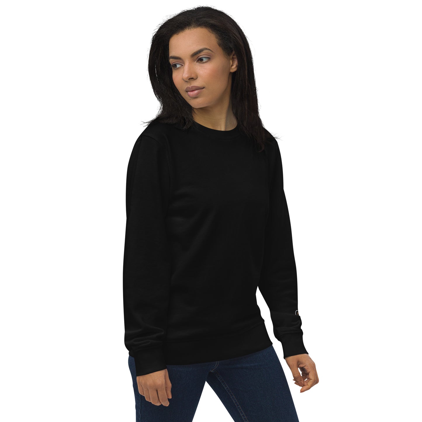 Unisex Organic Cotton Sweatshirt - Minimalist Eco-Friendly Sustainable 'Metamorphosis'