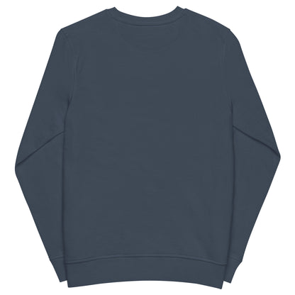 Unisex Organic Cotton Sweatshirt - Minimalist Eco-Friendly Sustainable Pullover 'Be Well'