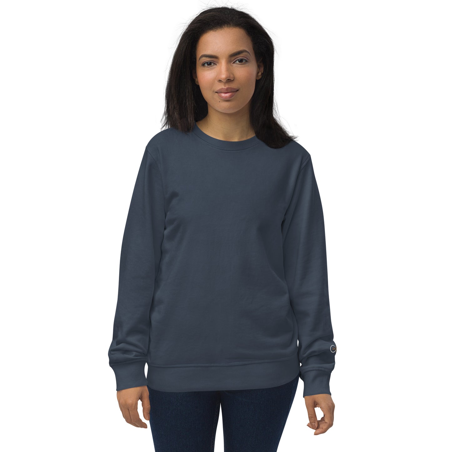 Unisex Organic Cotton Sweatshirt - Minimalist Eco-Friendly Sustainable 'Metamorphosis'