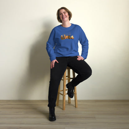 Unisex Organic Cotton Sweatshirt - Minimalist Eco-Friendly Sustainable Pullover 'May You Be Well'