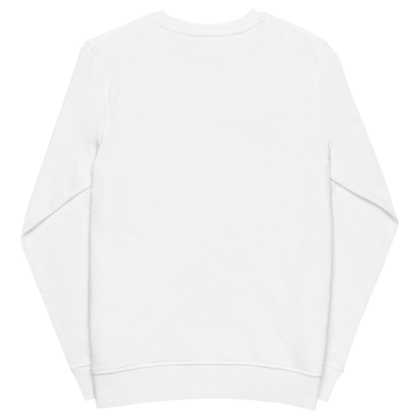 Unisex Organic Cotton Sweatshirt - Minimalist Eco-Friendly Sustainable Pullover 'Be Well'