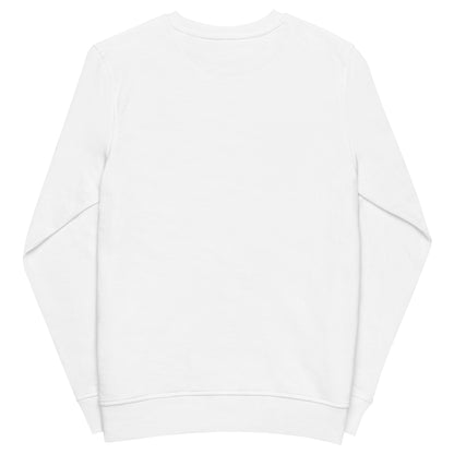 Unisex Organic Cotton Sweatshirt - Minimalist Eco-Friendly Sustainable Pullover 'Be Well'