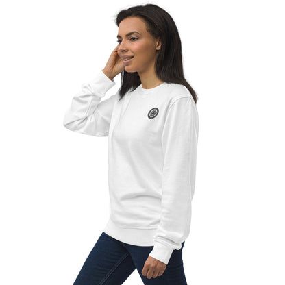 Unisex Organic Cotton Sweatshirt - Minimalist Eco-Friendly Sustainable Pullover 'Power of Mindfulness'