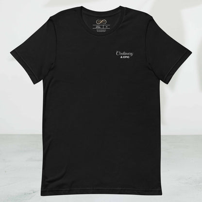 Eco-Friendly Unisex T-Shirt Made from 100% Recycled Materials Sustainable Tee 'Extraordinary'