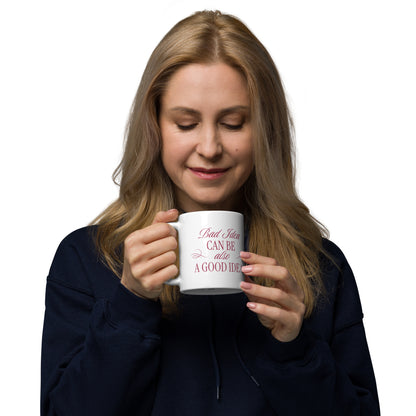 Inspirational Coffee Mug, Microwave & Dishwasher Safe – Perfect Gift 'Bad Idea is a Good Idea'